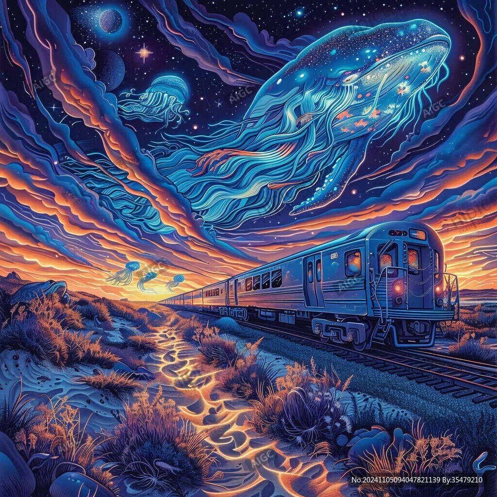 科幻插画风
