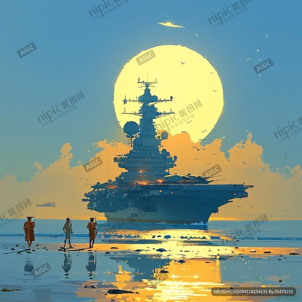 海战场景图