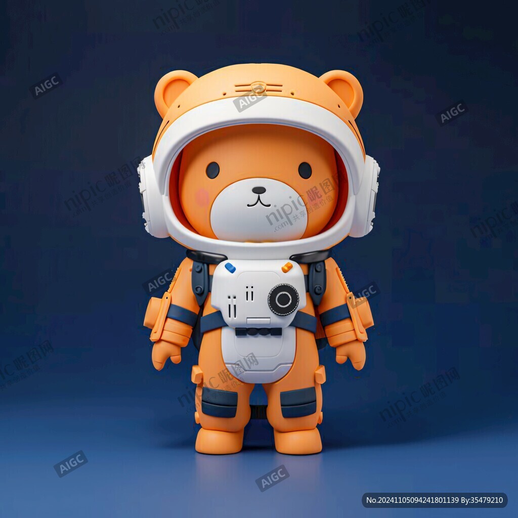 宇航员小熊