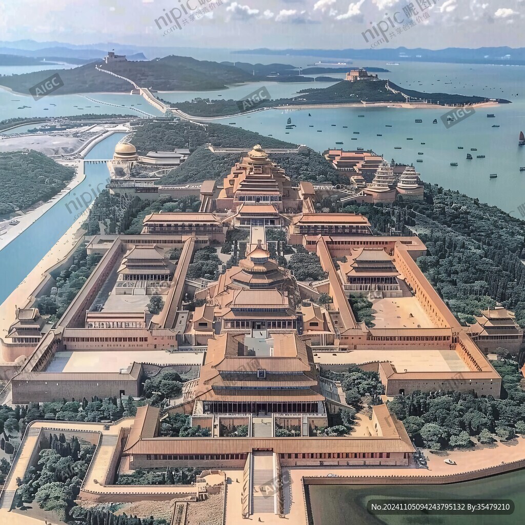 明堂天堂沙盘模型