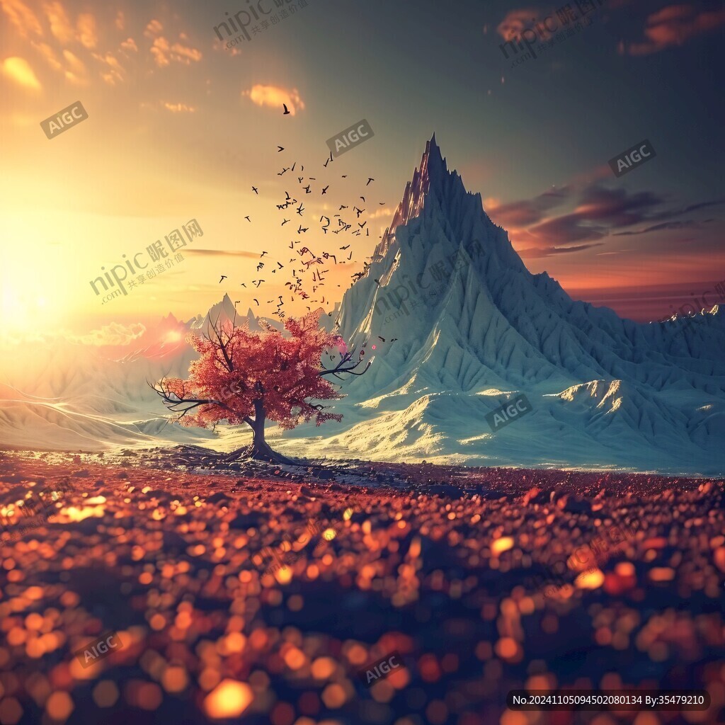 季节变幻场景