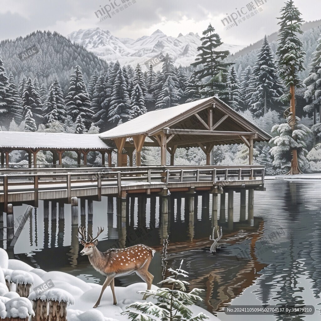 普达措雪域风光