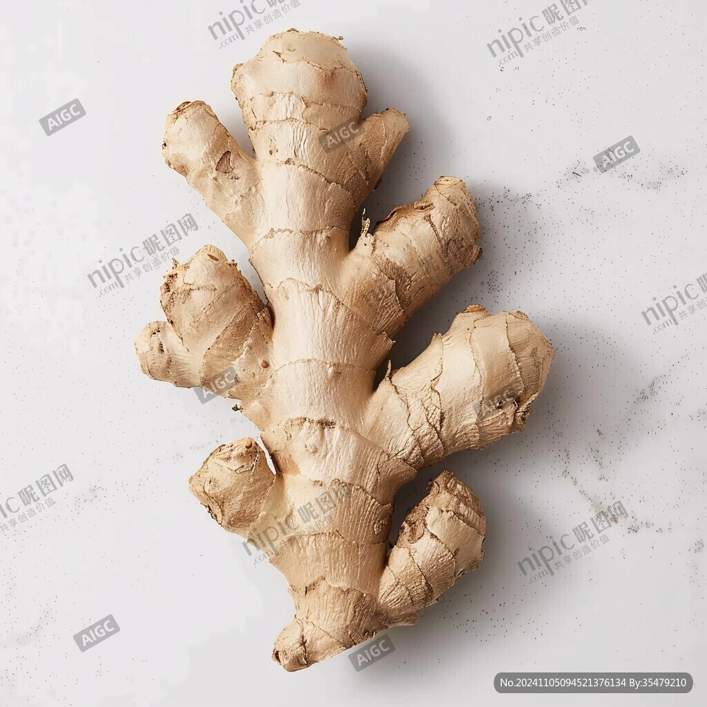 生姜免扣素材