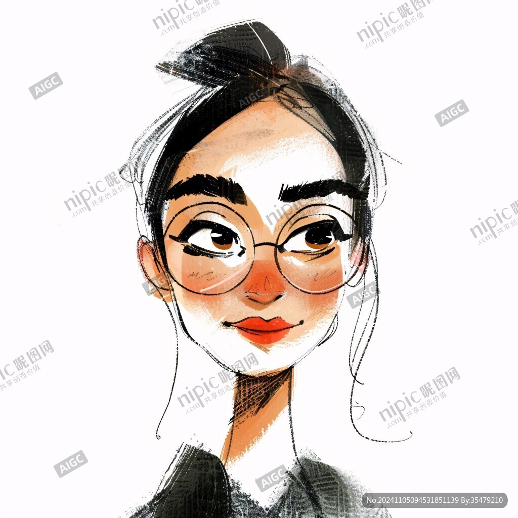 公众号漫画人像