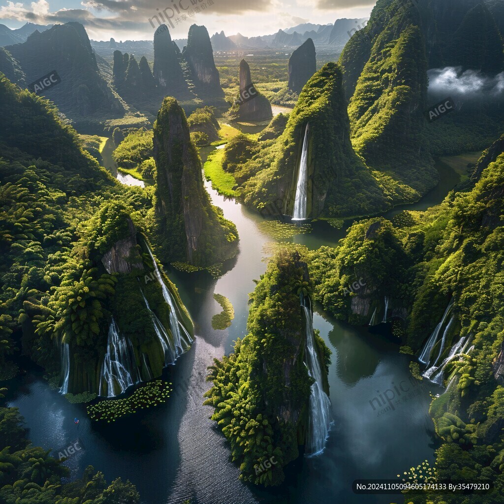 写实风景合成