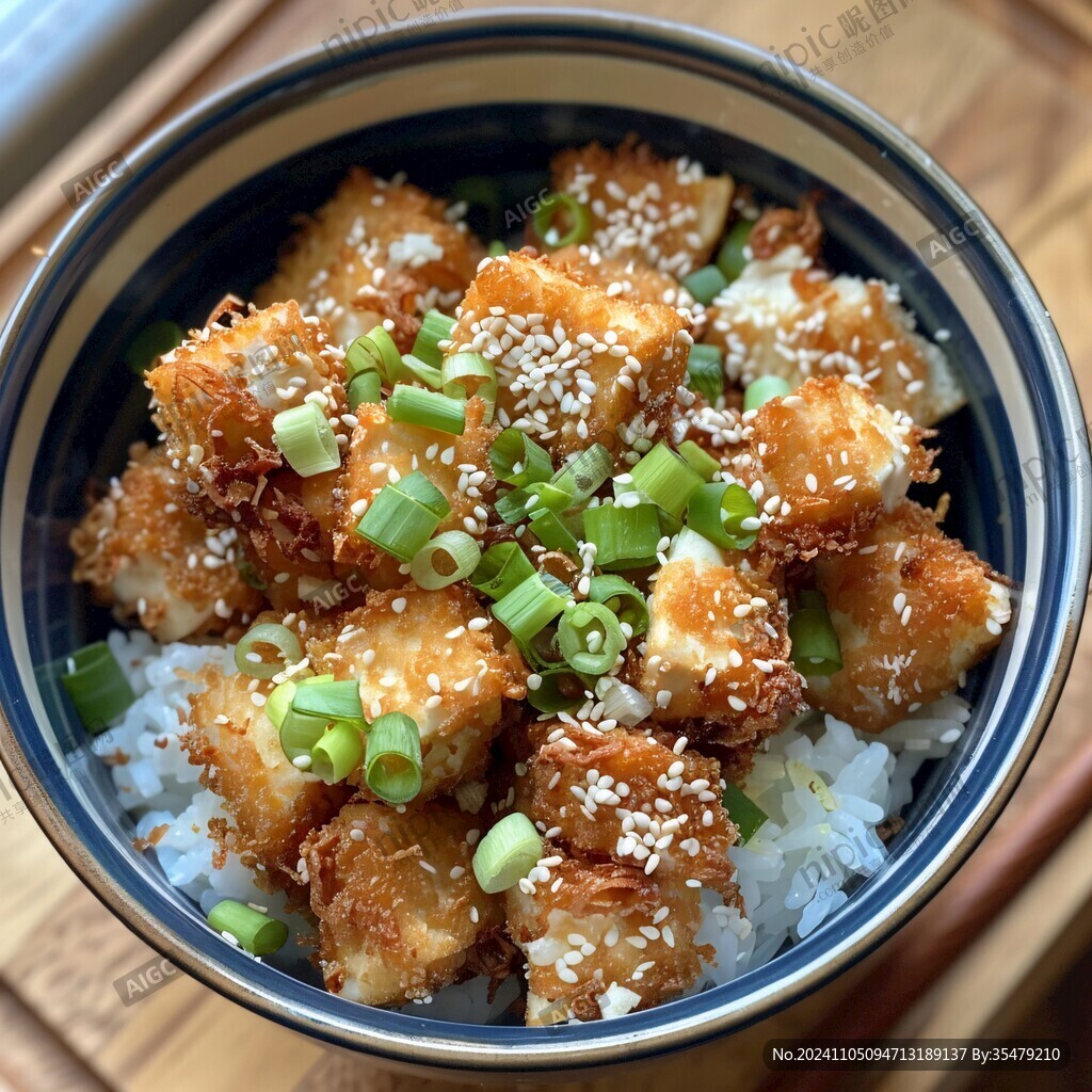 角切爆丼