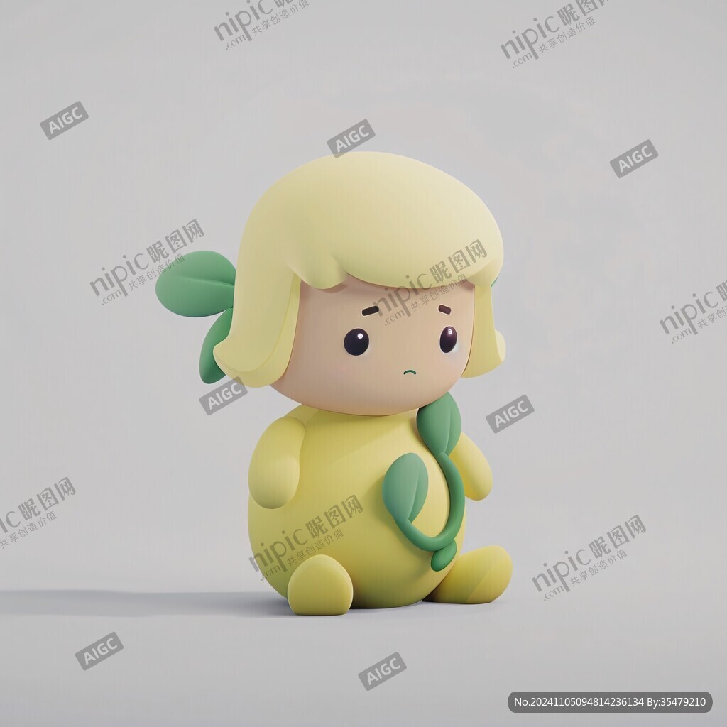 蘑菇拟人形象设计