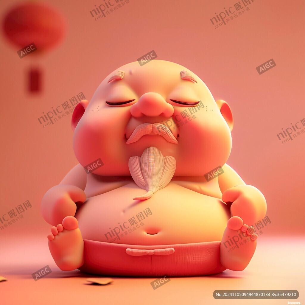 小胖墩塑像