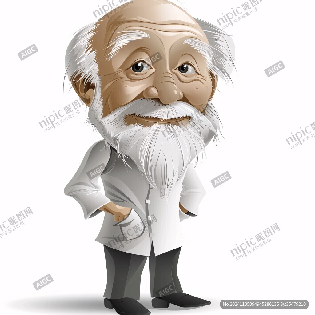 q版老人老者老头
