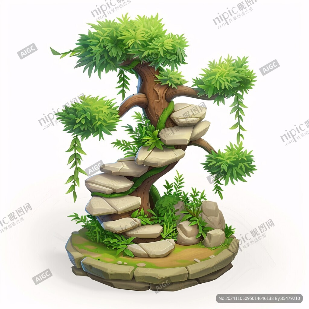 石头植物dp点