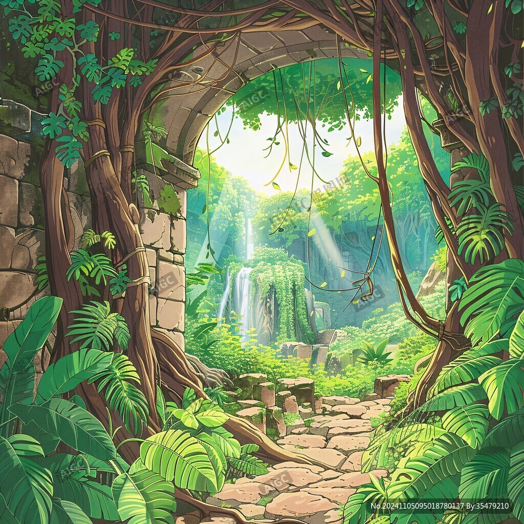 丛林大场景
