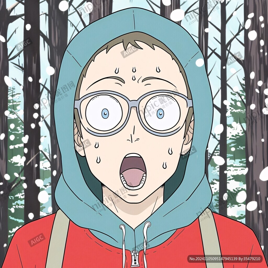 人物情绪插画