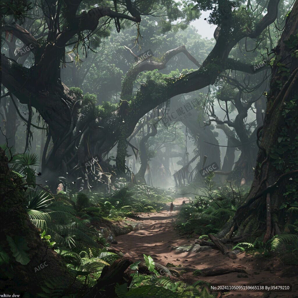 丛林大场景