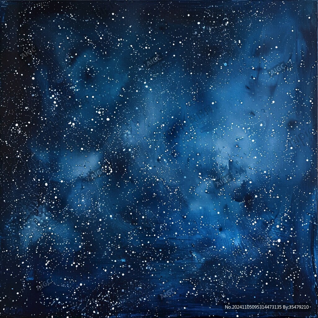 水彩广告背景星空背景