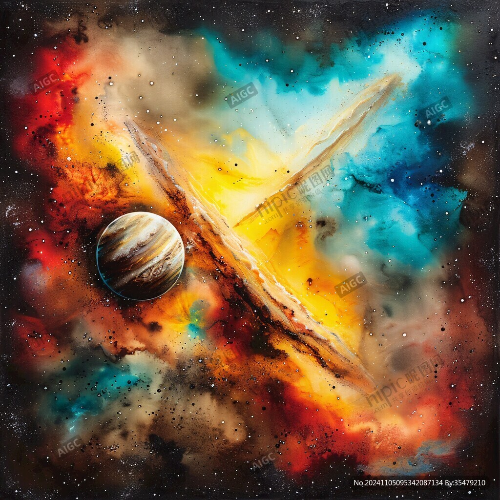 宇宙3d画