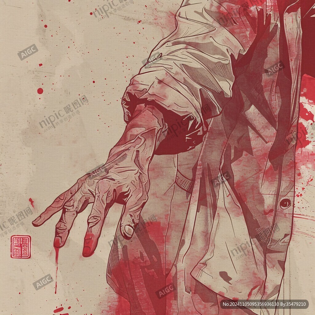 丧尸插画