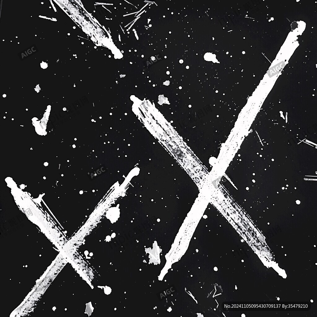 线条字x海报