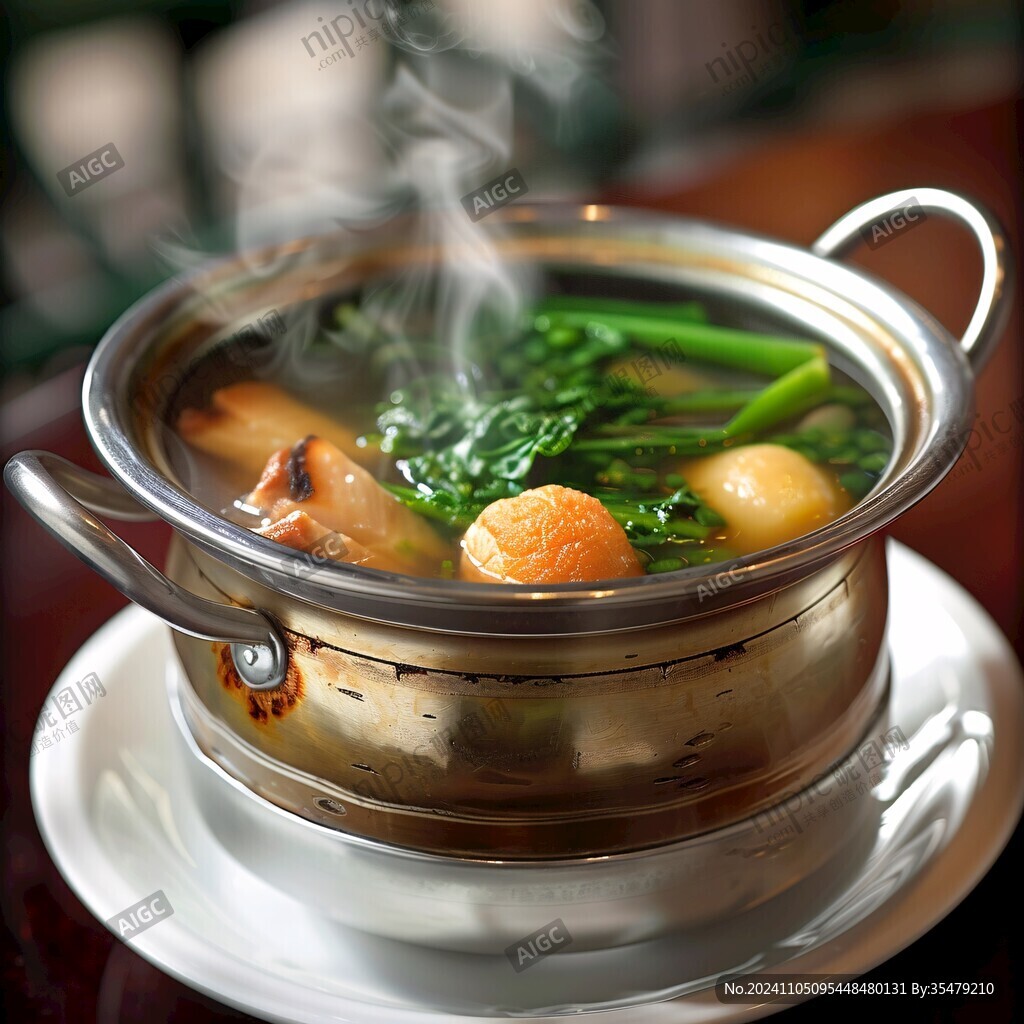 汤菜上汤青菜钵