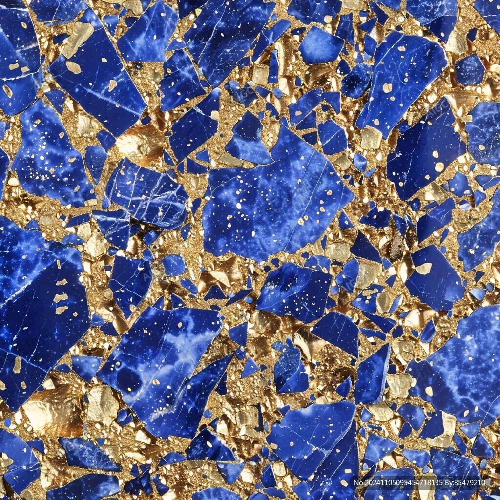 黑金色裂纹透光大理石