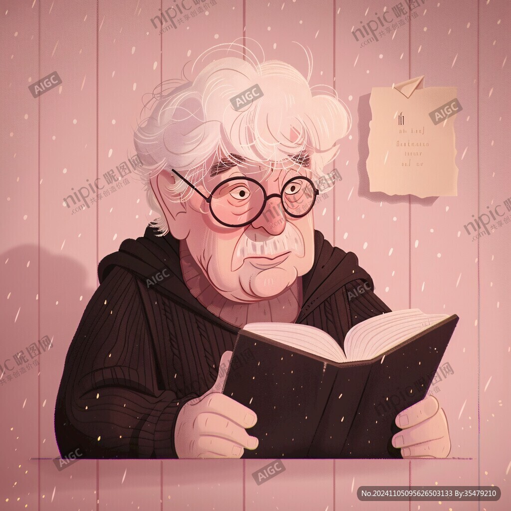 老奶奶插画