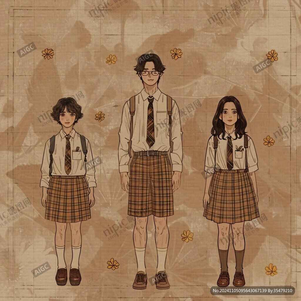 复古学生装