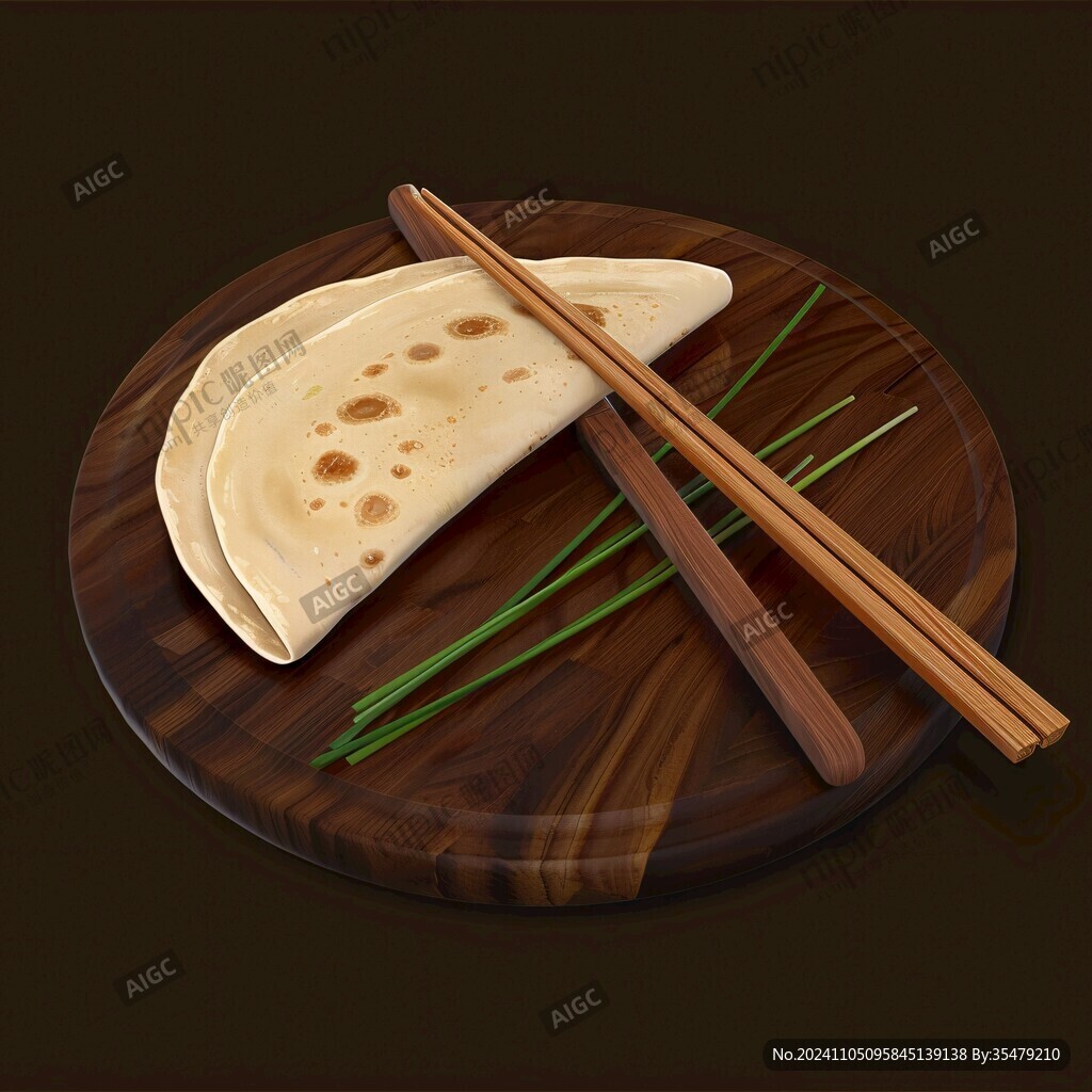 春饼插画