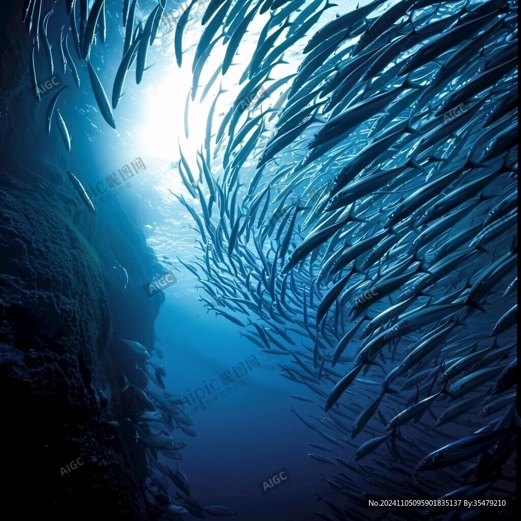 海洋生物海洋鱼群