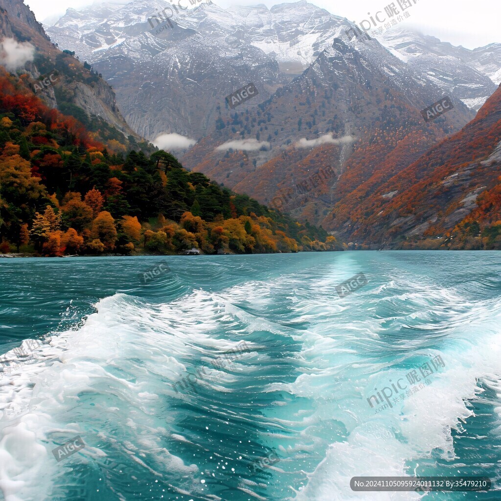 然乌湖高清
