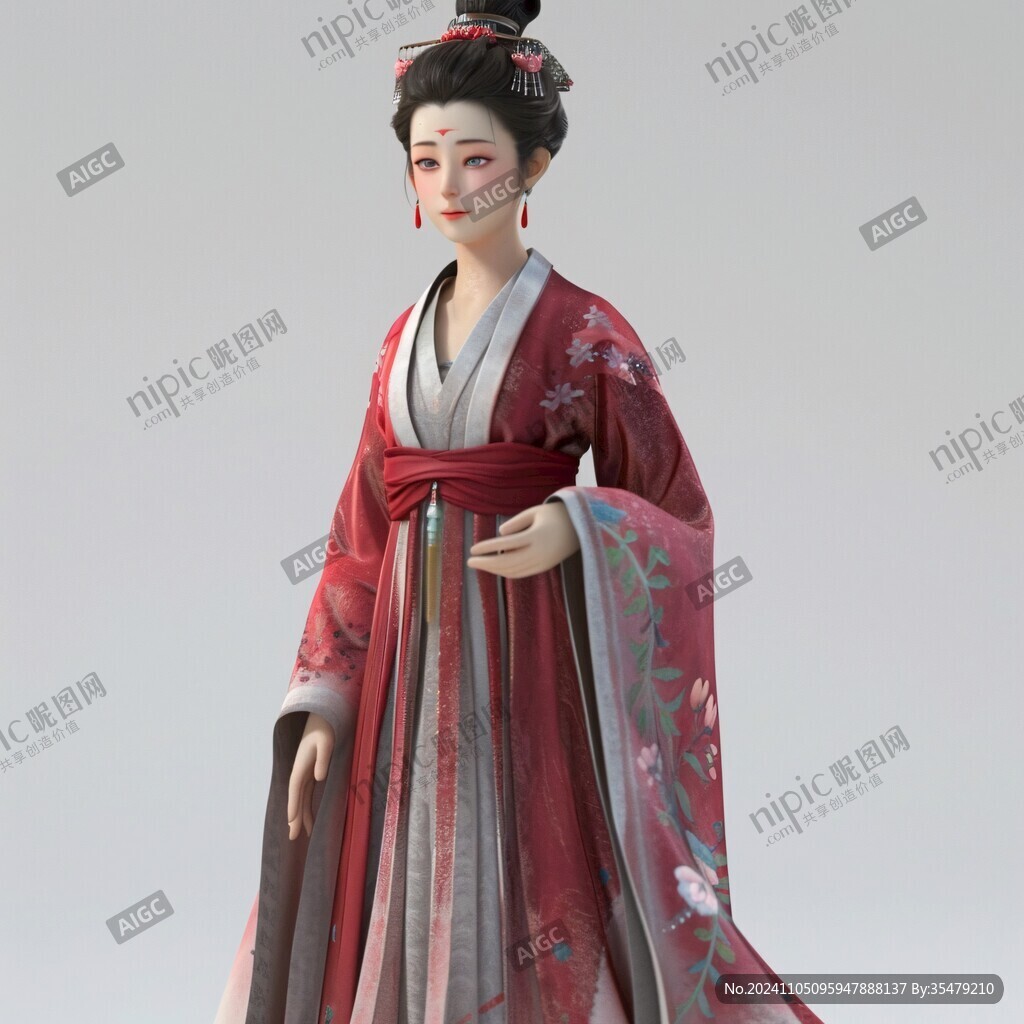 宋代人物模型