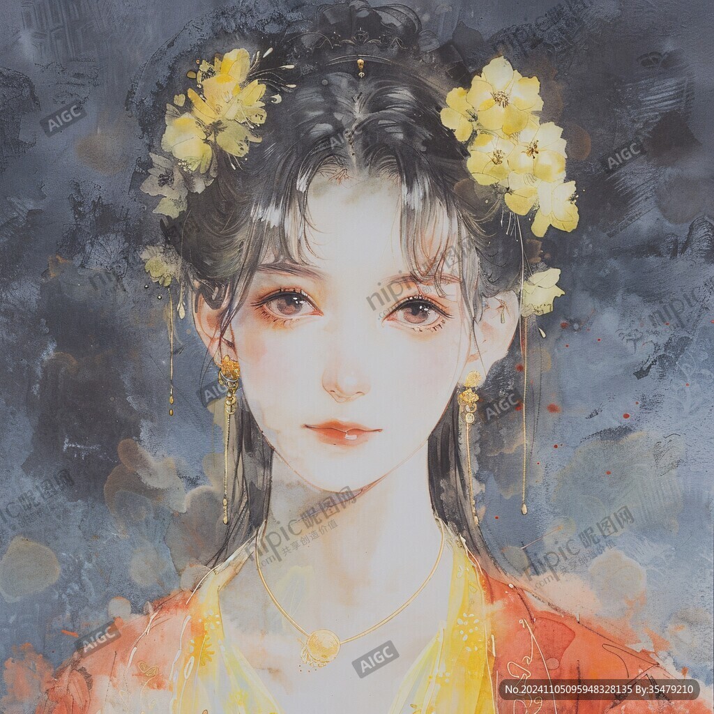 板绘人像