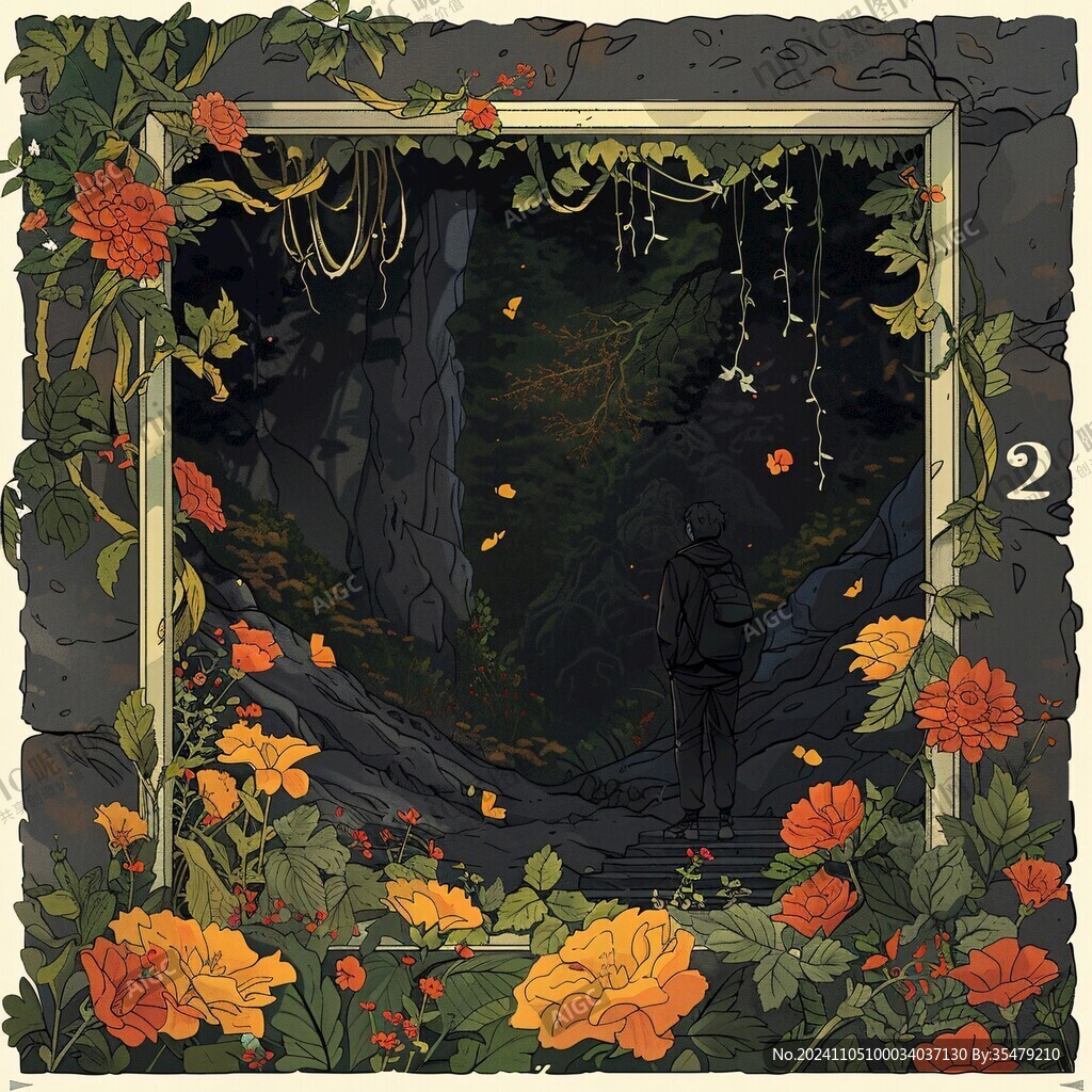 秘密树屋插画