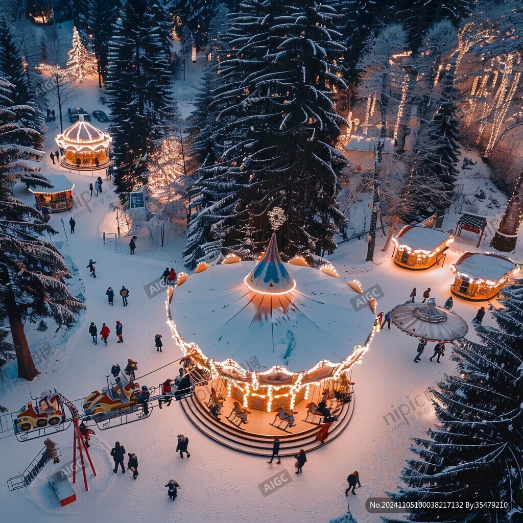 雪景游乐园