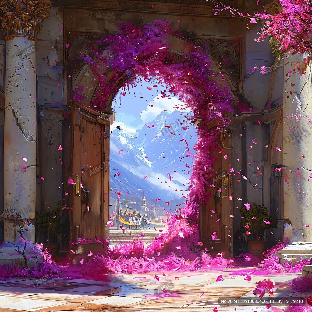 门场景效果