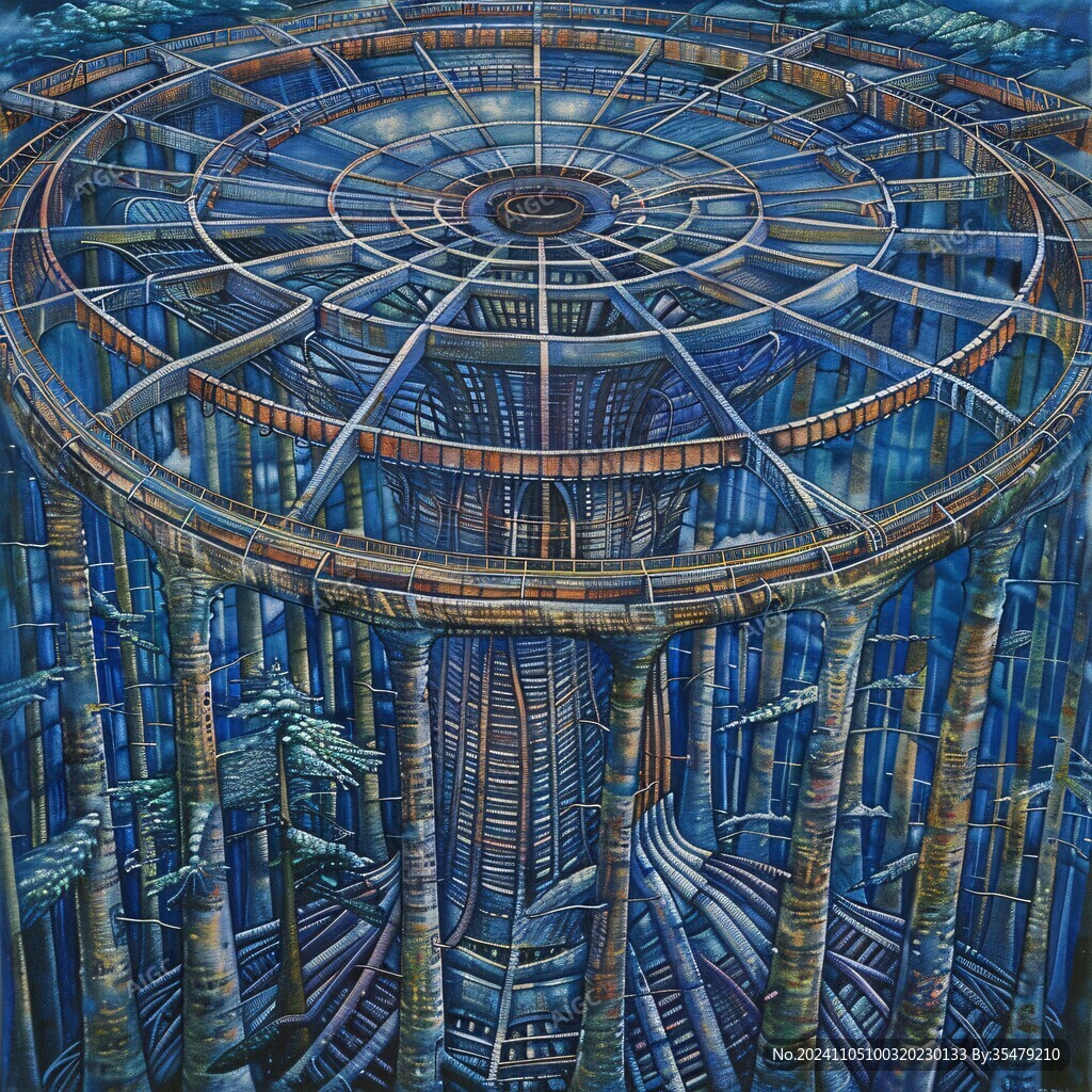 科幻立体画