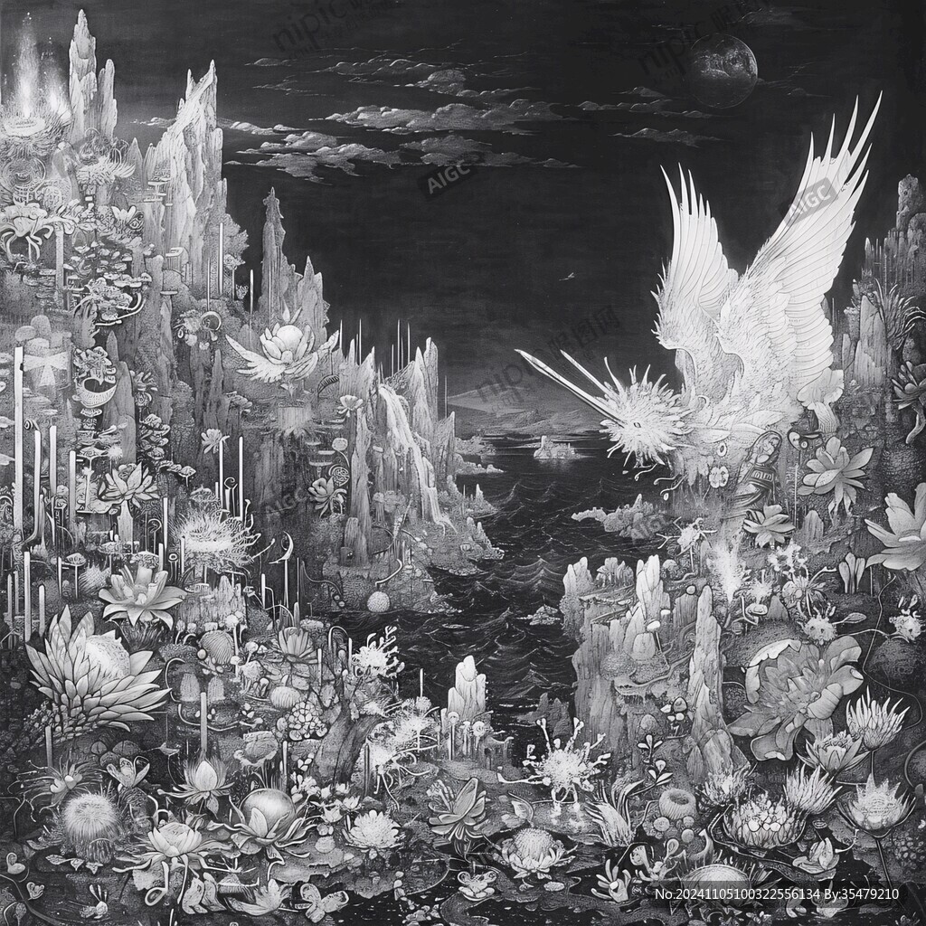 玄幻题材插画