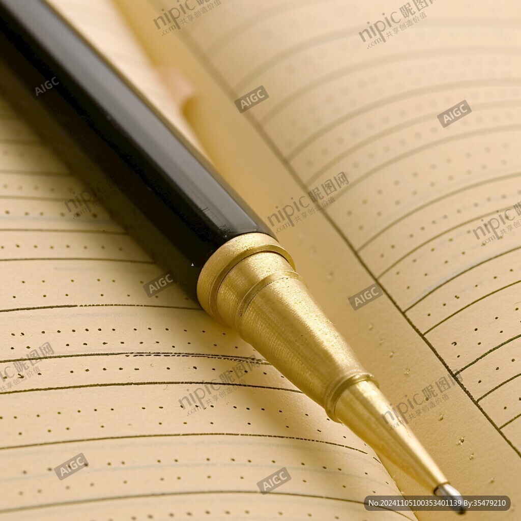 圆珠笔渲染图