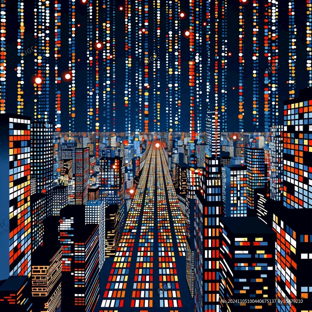 橙色科技城市