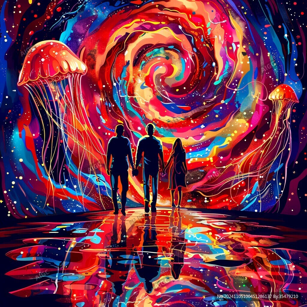 3d星空地画