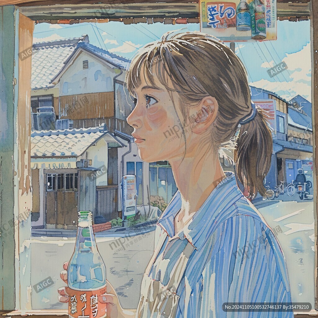 日系平涂