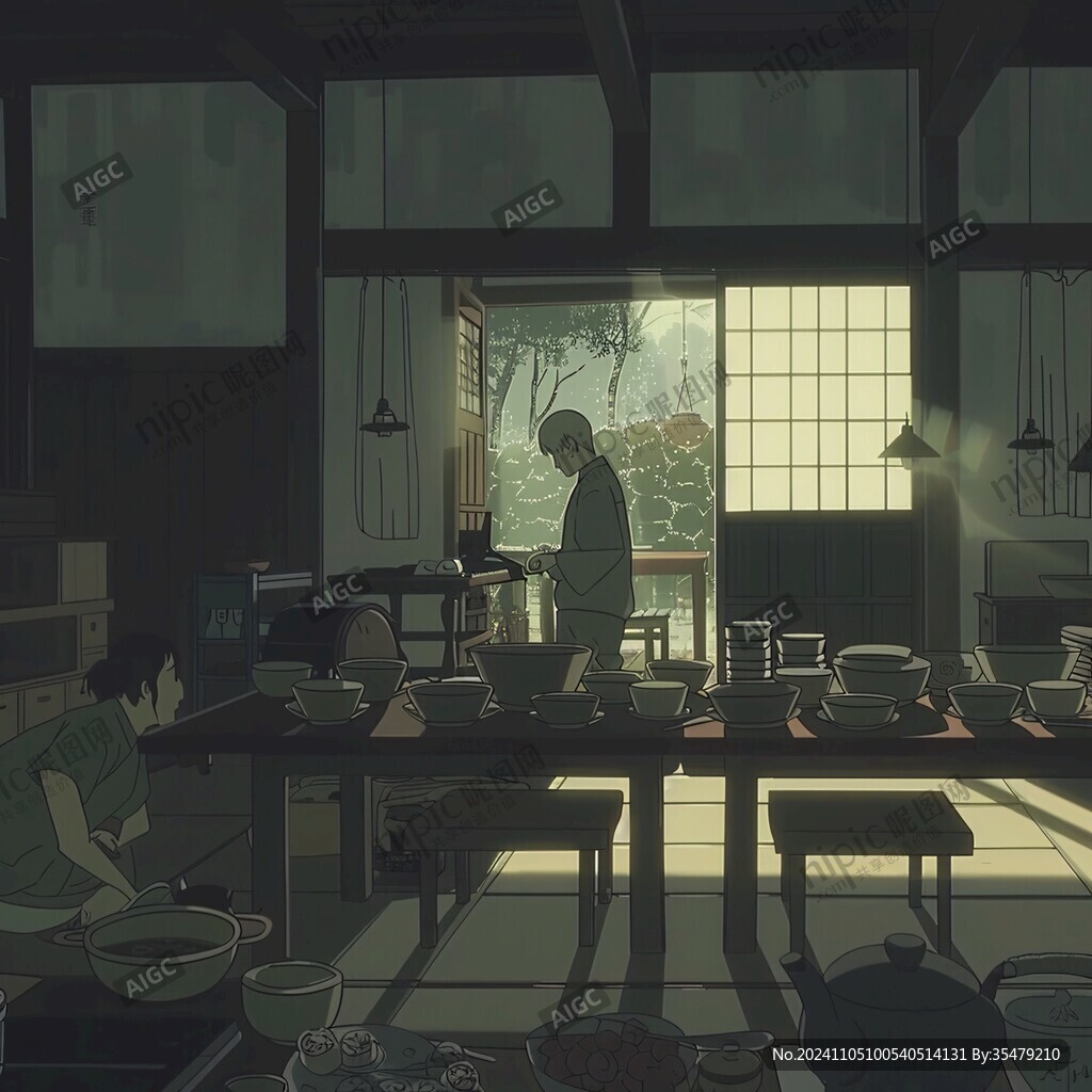 春来茶馆场景
