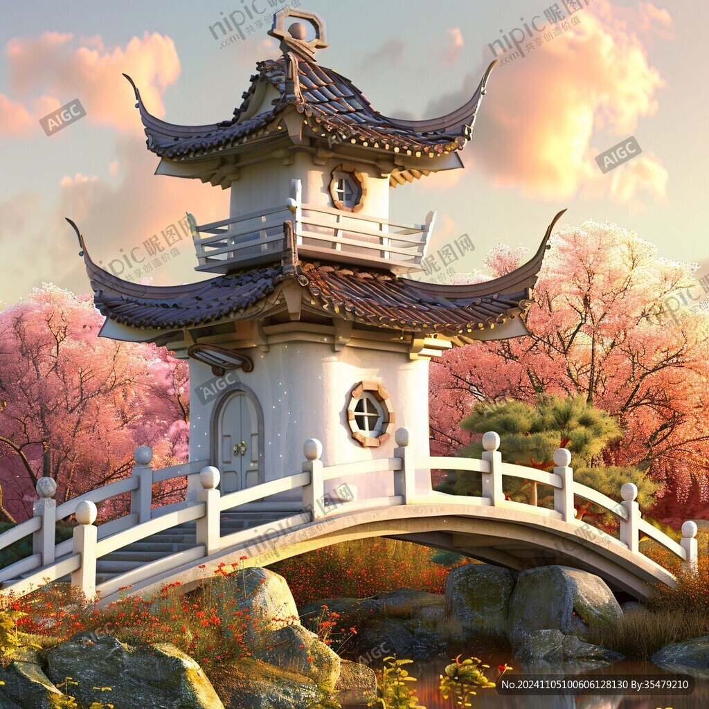 中式瞭望塔