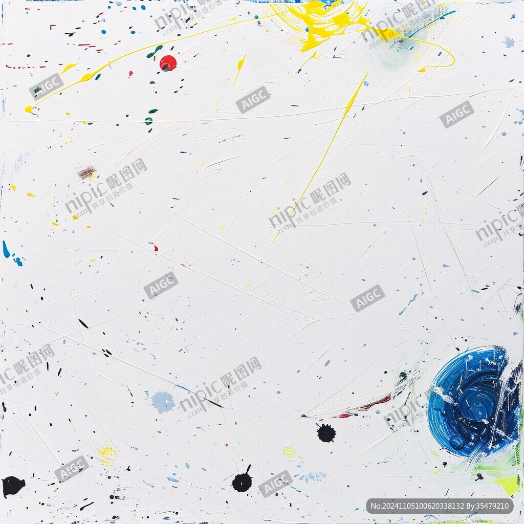 圆形星空吊项抽象画