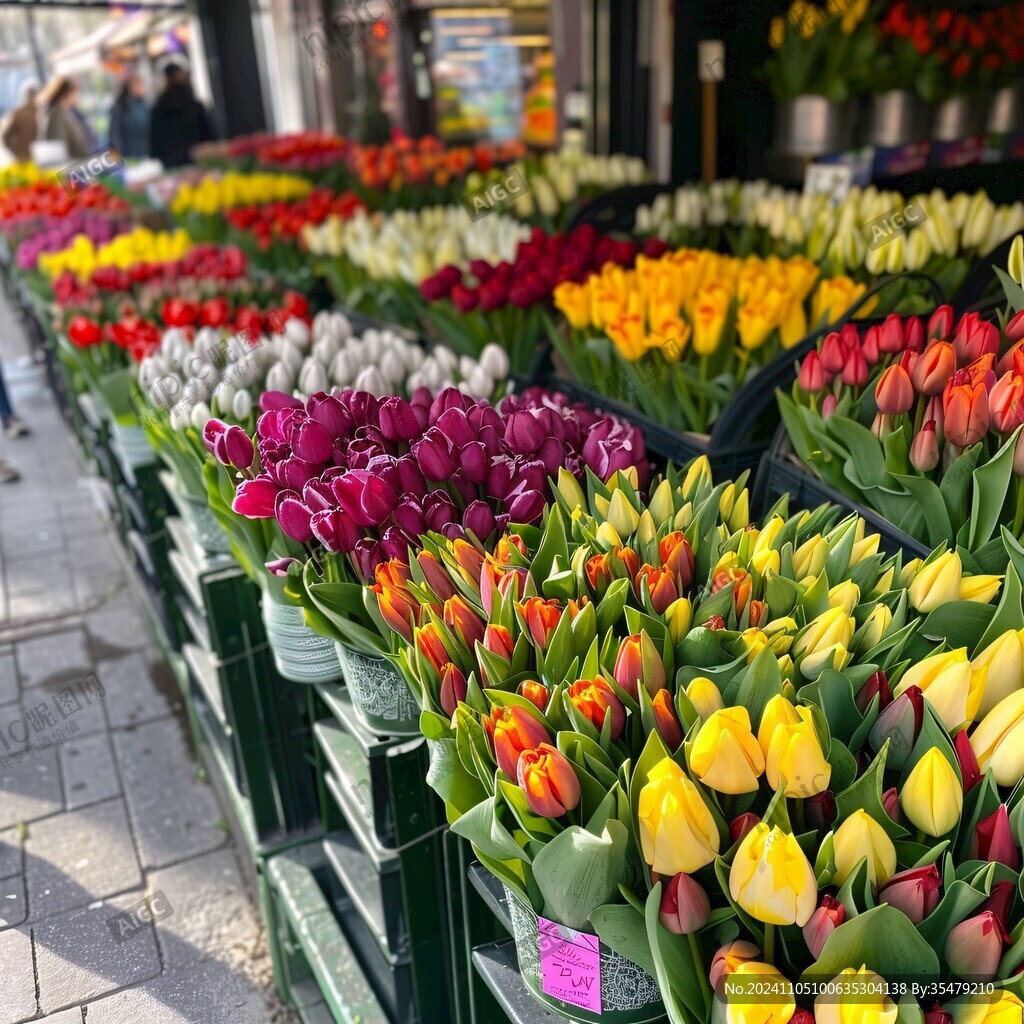 荷兰超市鲜花