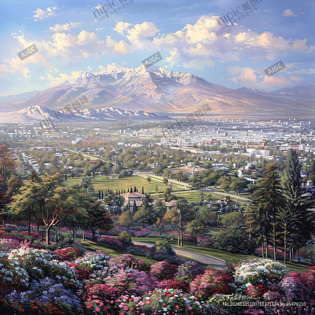 巨幅郊野风景