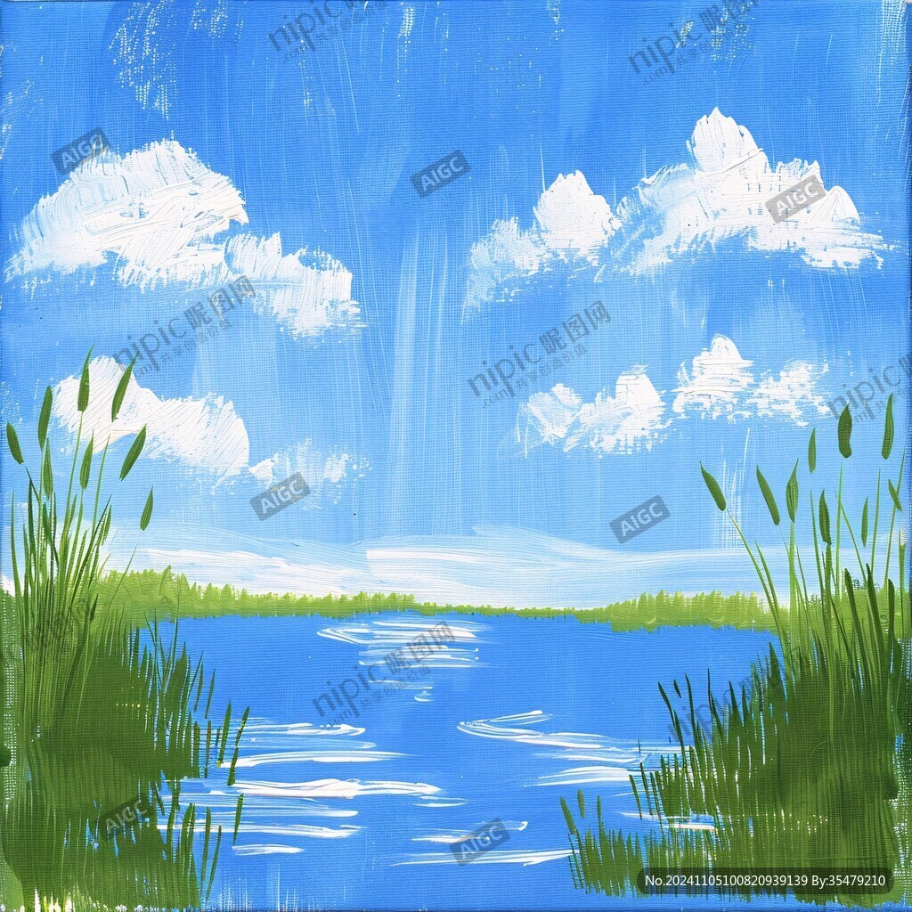 草地原画