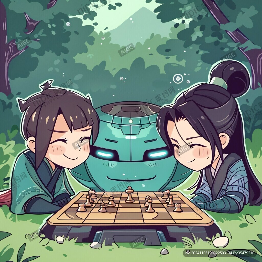 两仙对弈