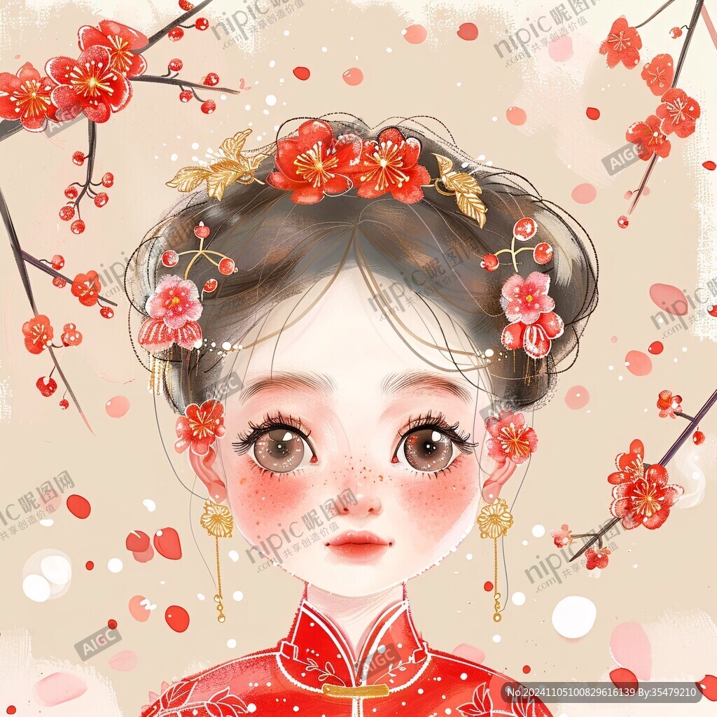 格格头像插画