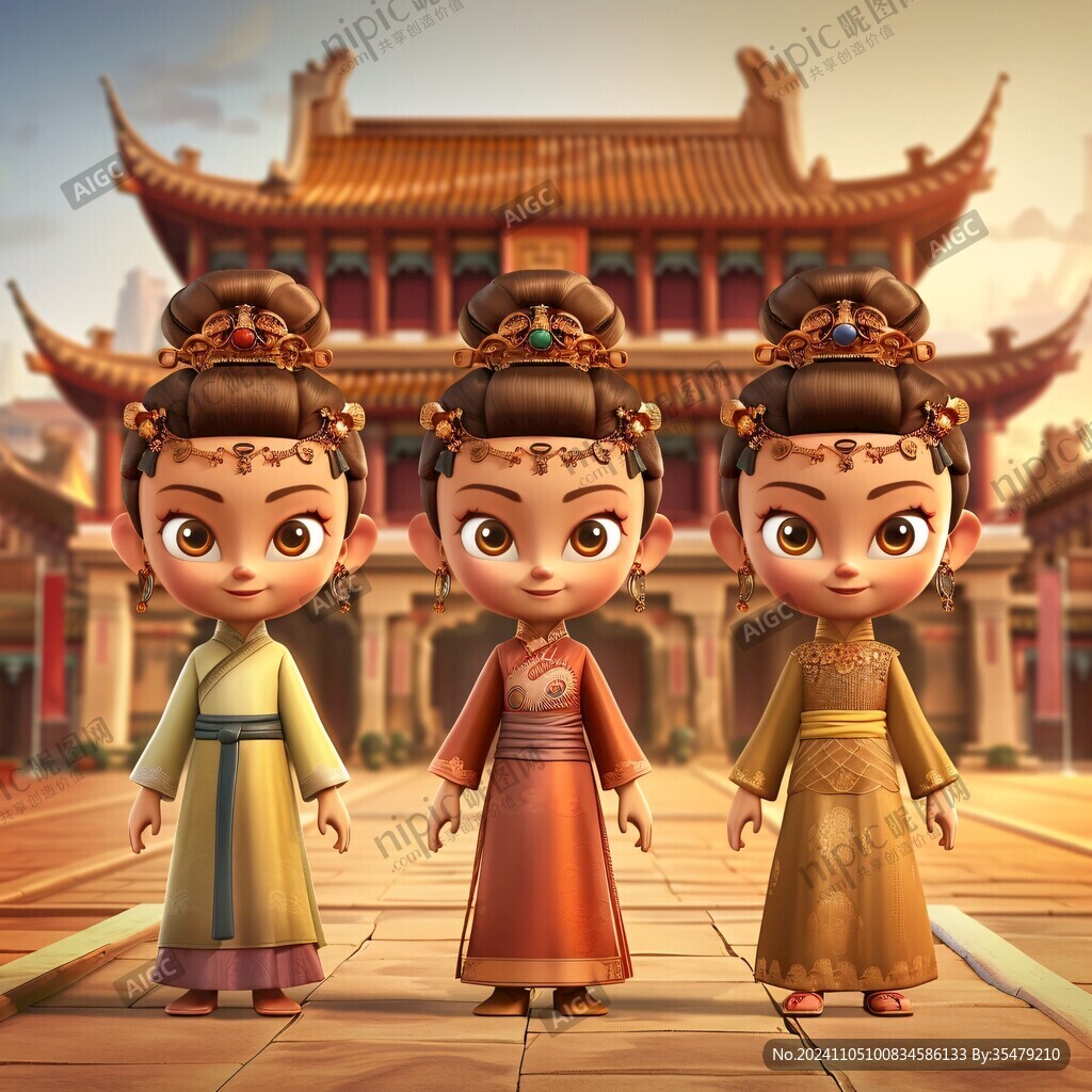 皇权贵族卡通ip形象