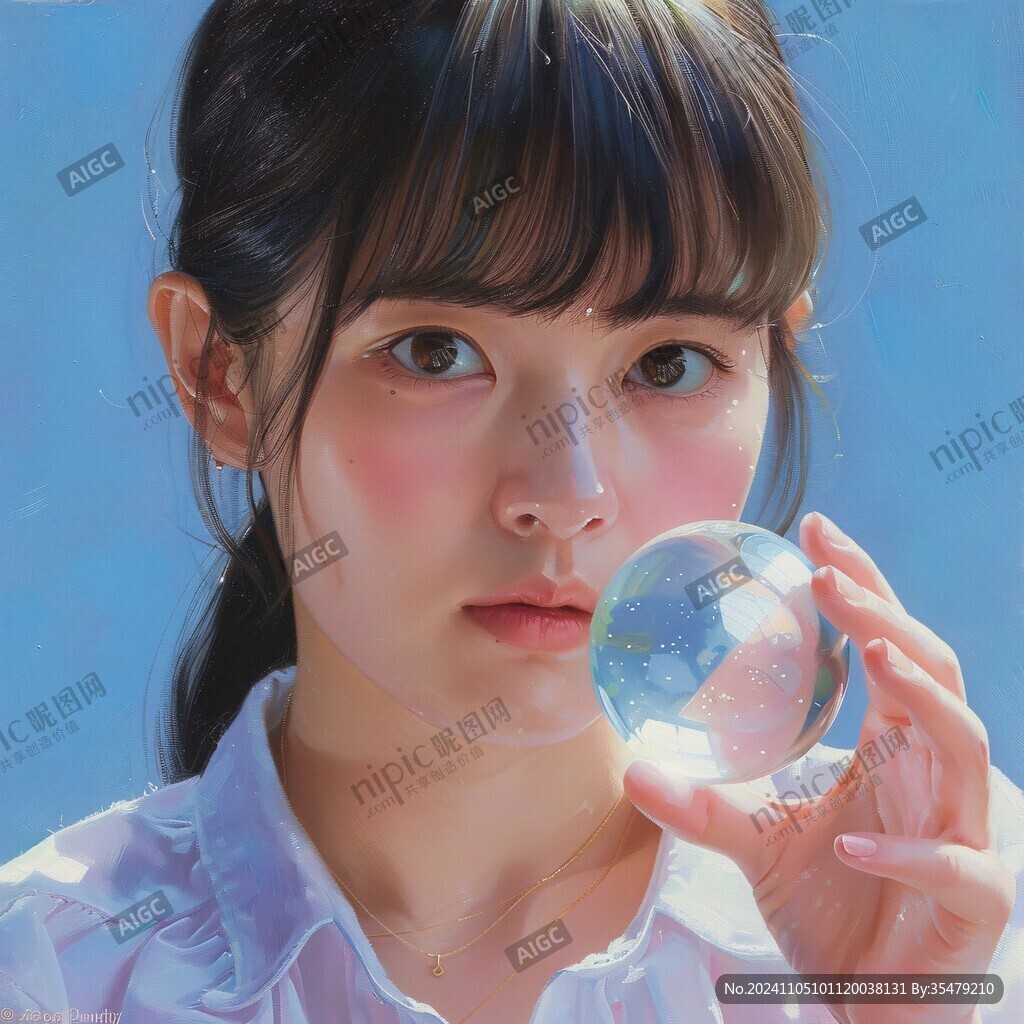 彩铅少女