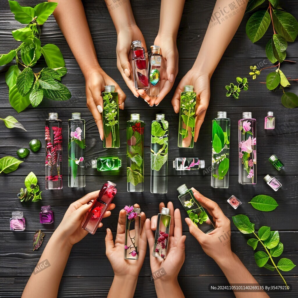 精油创意展示
